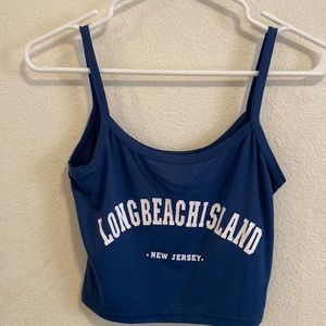 Long Beach Island tank top. Size small.